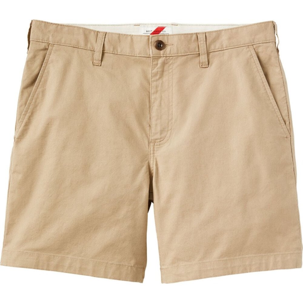 NWT $100 Best Made Co 7" Linen Shorts in Sand Dune Beige/Tan (Various Sizes)